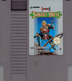 Scan of Castlevania II: Simon