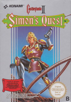 Scan of Castlevania II: Simon