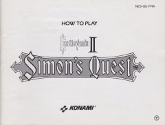 Scan of Castlevania II: Simon