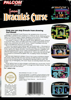 Scan of Castlevania III: Dracula