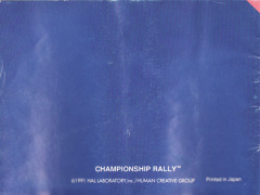 Scan of Championship Rally