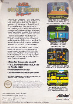 Scan of Double Dragon II: The Revenge