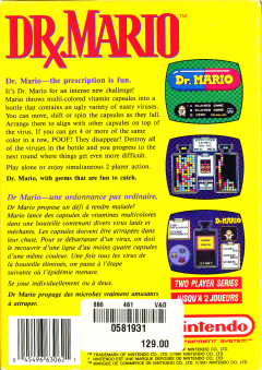 Scan of Dr. Mario