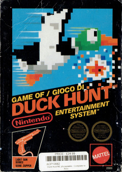 Duck Hunt for the NES Front Cover Box Scan