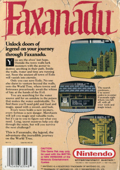 Scan of Faxanadu