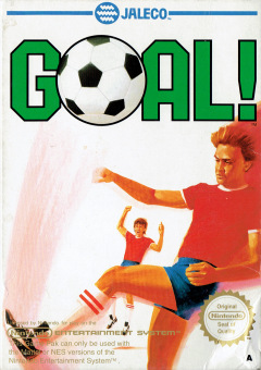 Goal! for the NES Front Cover Box Scan