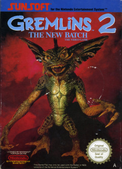 Gremlins 2: The New Batch for the NES Front Cover Box Scan