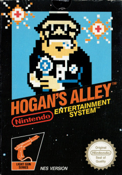 Hogan's Alley for the NES Front Cover Box Scan