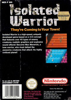 Scan of Isolated Warrior