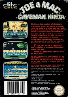 Scan of Joe & Mac: Caveman Ninja