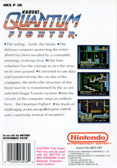 Scan of Kabuki Quantum Fighter