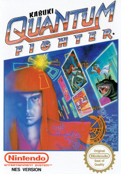 Kabuki Quantum Fighter for the NES Front Cover Box Scan