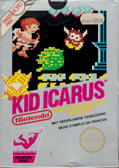 Kid Icarus for the NES Front Cover Box Scan
