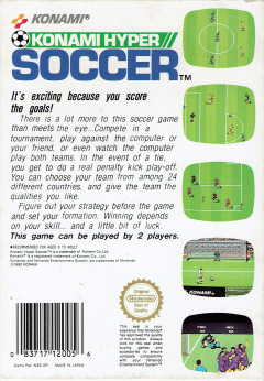 Scan of Konami Hyper Soccer