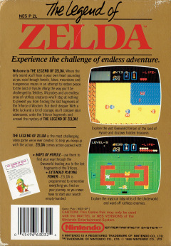 Scan of The Legend of Zelda