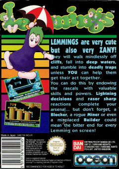 Scan of Lemmings