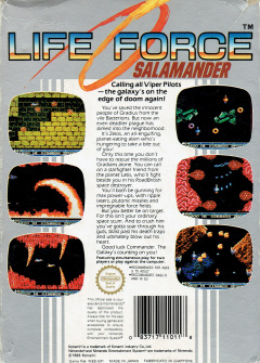 Scan of Life Force: Salamander