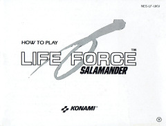 Scan of Life Force: Salamander