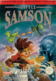 Little Samson for the NES Front Cover Box Scan