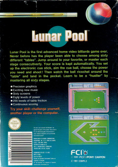 Scan of Lunar Pool