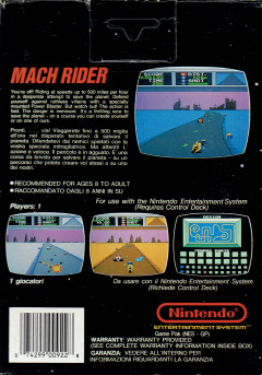 Scan of Mach Rider