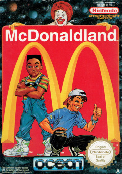 McDonaldland for the NES Front Cover Box Scan