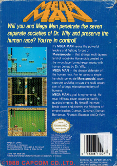 Scan of Mega Man