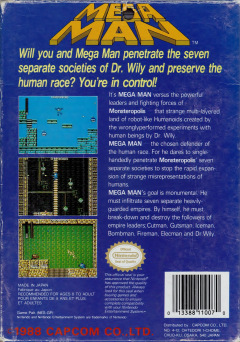 Scan of Mega Man