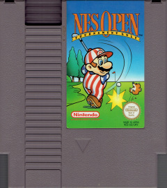Scan of NES Open Tournament Golf