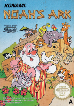 Noah's Ark for the NES Front Cover Box Scan
