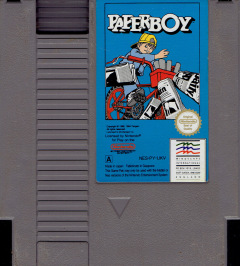 Scan of Paperboy