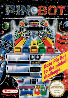 Pin-Bot for the NES Front Cover Box Scan