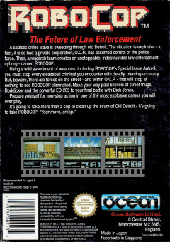 Scan of RoboCop