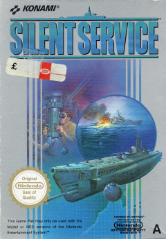 Silent Service for the NES Front Cover Box Scan