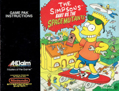 Scan of The Simpsons: Bart vs. The Space Mutants