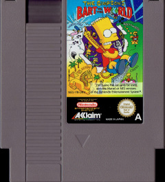 Scan of The Simpsons: Bart vs. The World