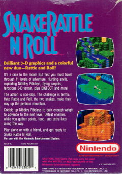 Scan of Snake Rattle n Roll