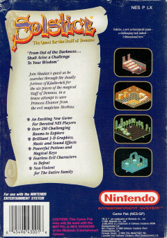 Scan of Solstice: The Quest for the Staff of Demnos
