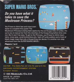 Scan of Super Mario Bros.