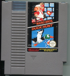 Scan of Super Mario Bros. & Duck Hunt