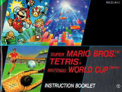 Scan of Super Mario Bros. & Tetris & Nintendo World Cup