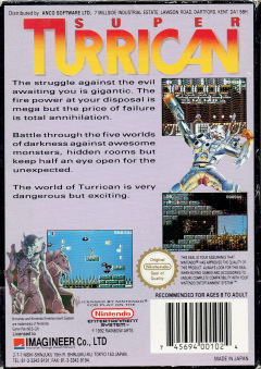 Scan of Super Turrican