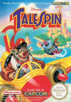 TaleSpin (Disney's) for the NES Front Cover Box Scan