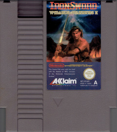 Scan of Wizards & Warriors II: Iron Sword