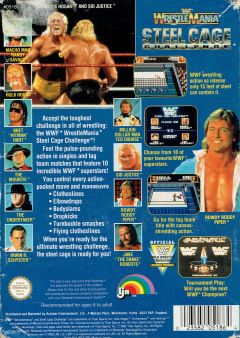 Scan of WWF WrestleMania: Steel Cage Challenge