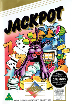 Jackpot for the NES Front Cover Box Scan