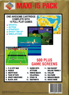 Scan of Maxi-15 Pack