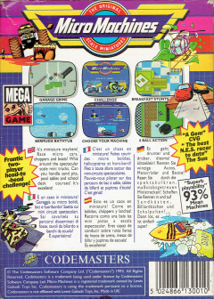 Scan of Micro Machines