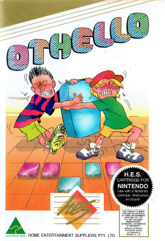Othello for the NES Front Cover Box Scan