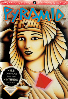Pyramid for the NES Front Cover Box Scan